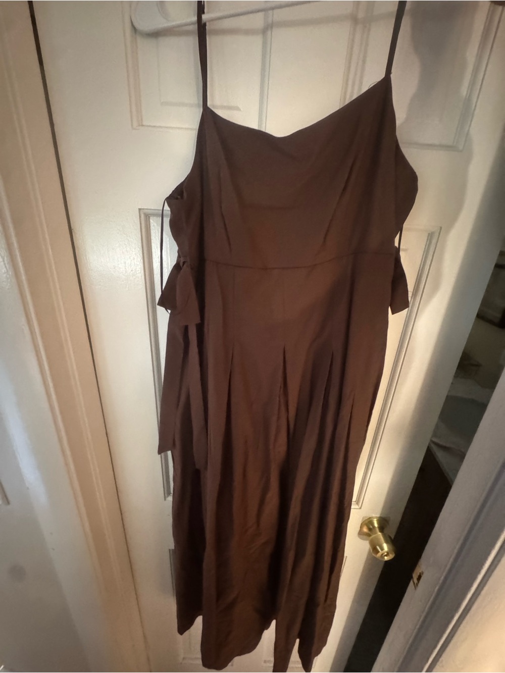 Francesca's Collections Brown Slip Dress